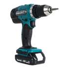 Аккумуляторная дрель-шуруповерт Makita DDF453SYE+набор сверл D-20769+очки PGW-180110/CLEAR+перчатки PGH-160350-L — Фото 11