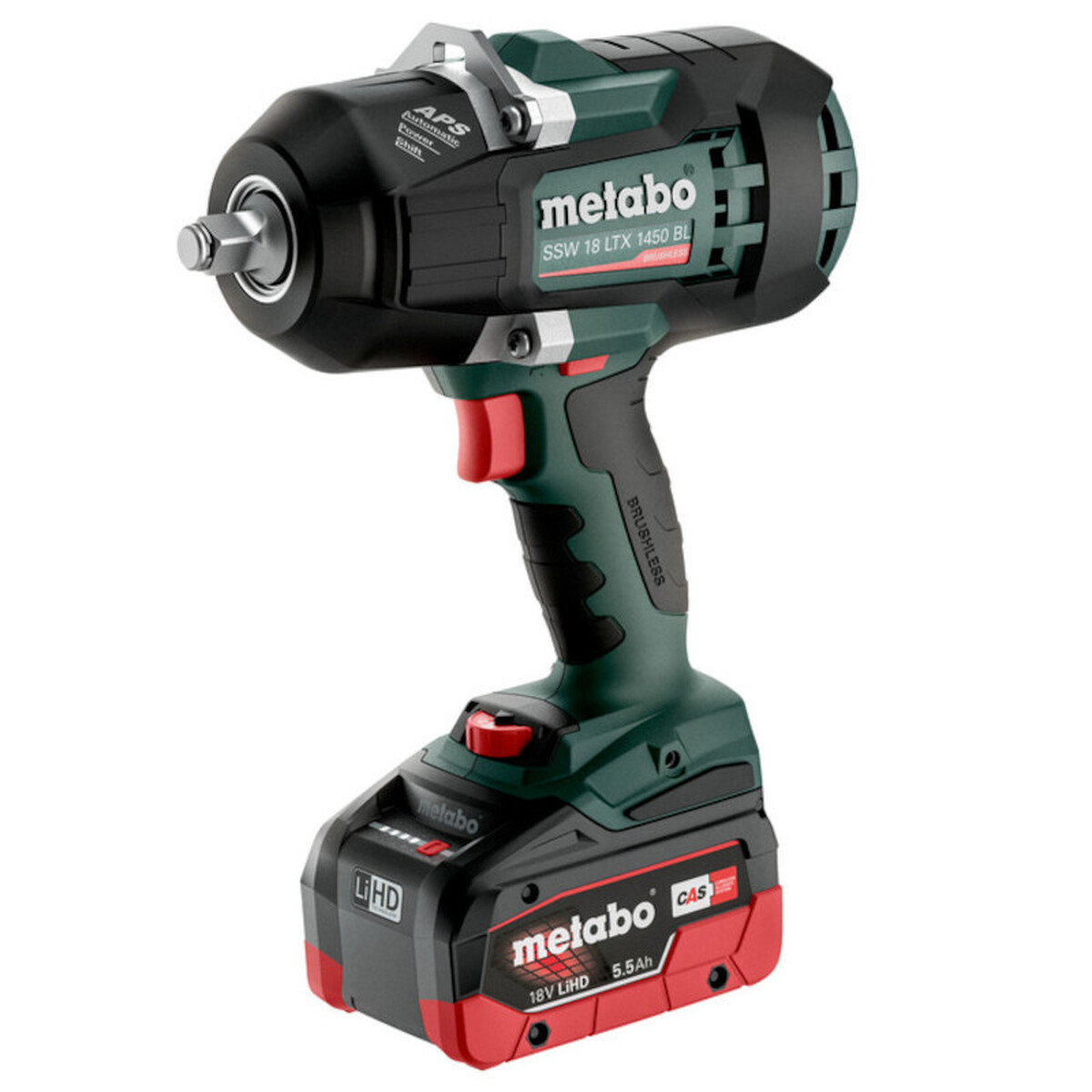 Аккумуляторный гайковерт Metabo SSW 18 LTX1450BL ударный — Фото 1