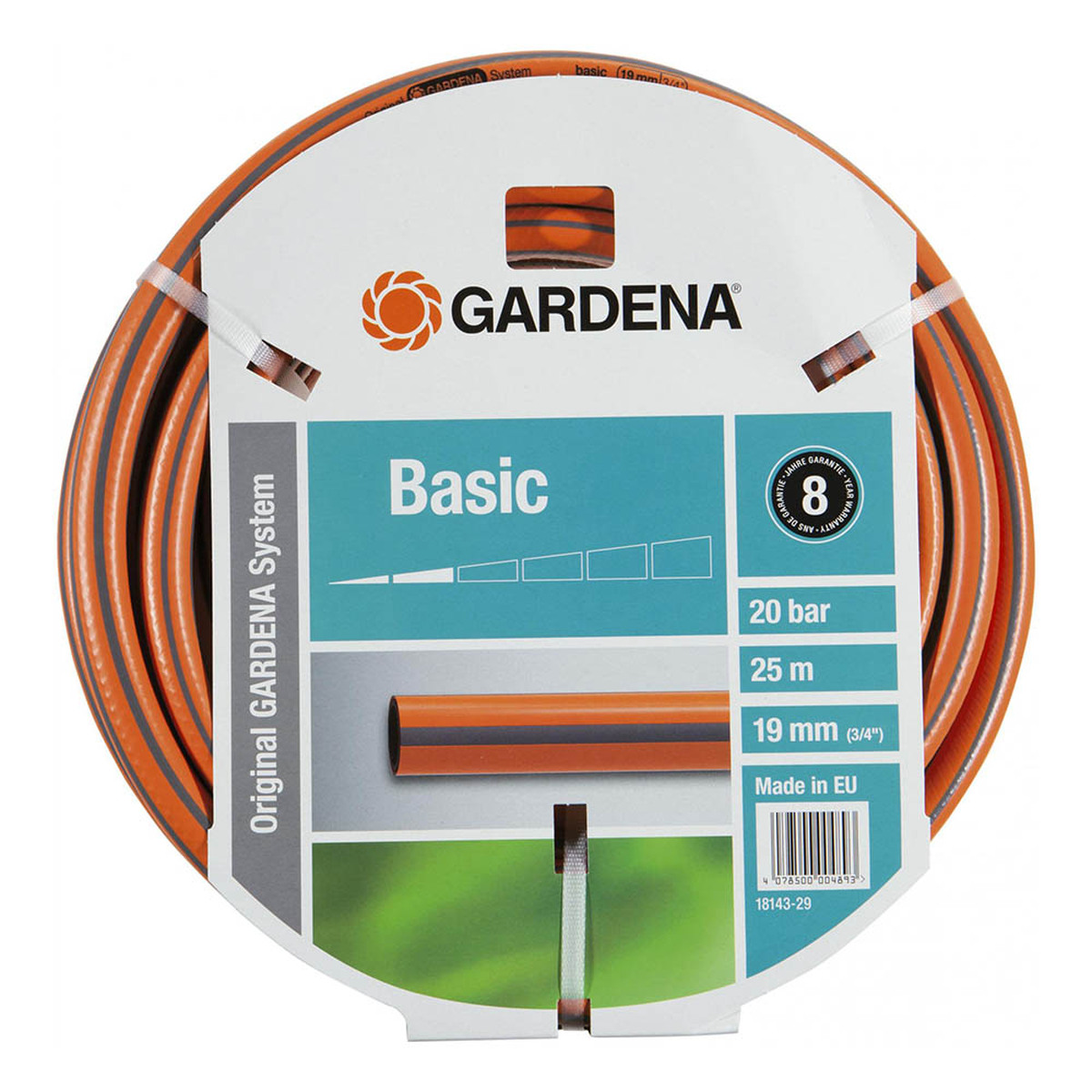 Шланг Gardena Basic 3/4" 25м — Фото 1